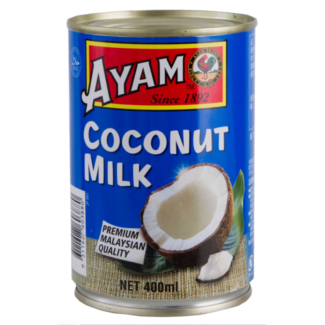 アヤムココナッツミルク 缶 400ml　朝岡スパイスオンラインショッピング